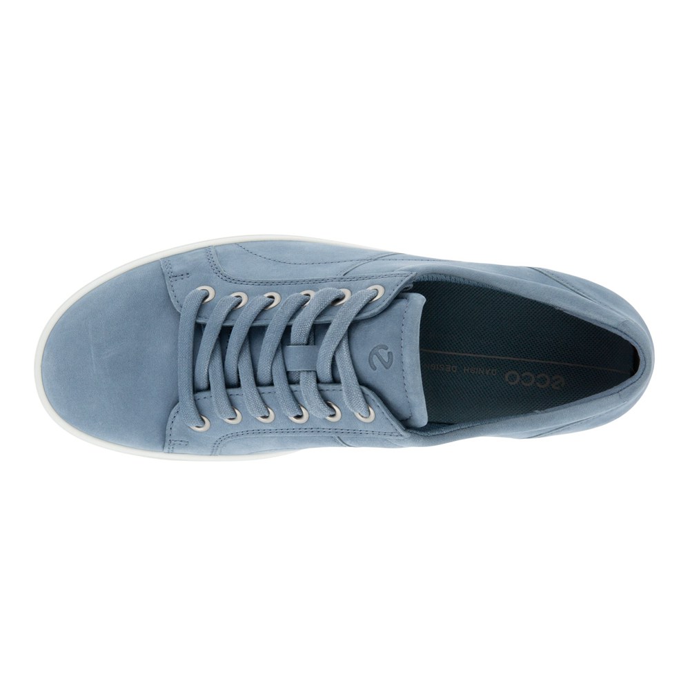 Womens Sneakers - ECCO Soft Classic - Blue - 2507LHTJB